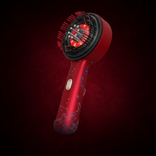 Electric Head Scalp Massager 2 In 1 Scalp Massage Brush And Oil Applicator Electric Head Massager