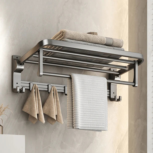 Wall-Mounted Towel Organizer
